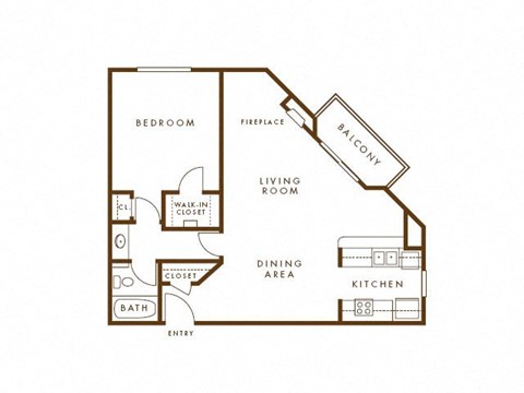 1 Bed - D Plan 2D at Enclave, Paramount, CA